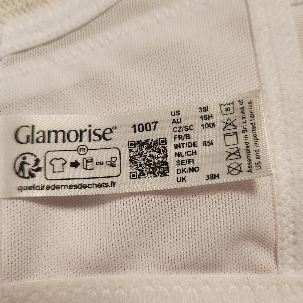 Glamorise MagicLift Seamless Everyday Wireless Bra 1007 - Picture 9 of 12